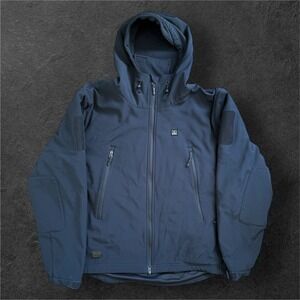 DEWBU Mens Heated Softshell Jacket Large Black 12V Electric Heat DB-12 Size